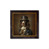 Duke Springly – Gentleman Springer Spaniel – Oxford Square Frame