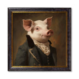Duke of Truffleton – Gentleman Pig – Oxford Square Frame