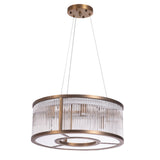 RV Astley Aston Pendant Light – Antique Brass – 50cm