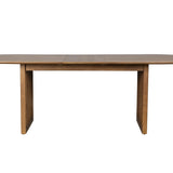 Dutchbone Barlet Oval Extending Dining Table – Walnut – 200/240cm