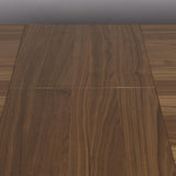 Dutchbone Barlet Oval Extending Dining Table – Walnut – 200/240cm