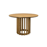 Dutchbone Barlet Round Dining Table – Oak
