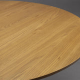 Dutchbone Barlet Round Dining Table – Oak