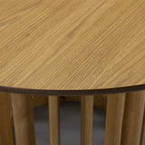 Dutchbone Barlet Round Dining Table – Oak