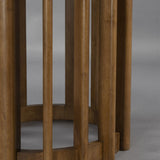 Dutchbone Barlet Round Dining Table – Walnut