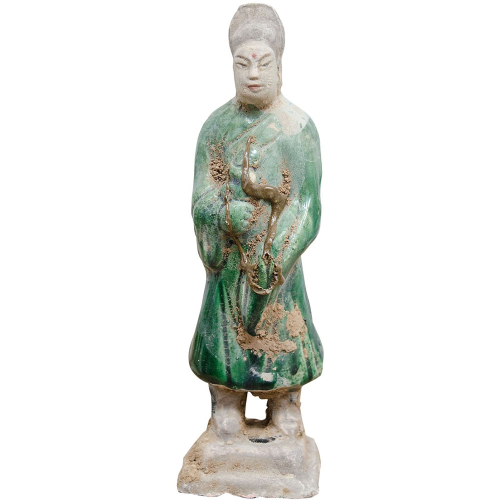 Dynasty-Inspired Terracotta Figurine (1 piece) – Excess Stock