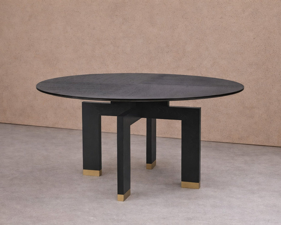 Liang & Eimil Ponte Extra Large Dining Table with Wenge Finished Oak V ...