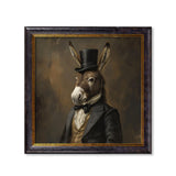 Earl of Assbury – Gentleman Donkey – Oxford Square Frame