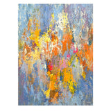 Eccotrading Abstract Blue Palette Painting