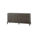 Eccotrading Astoria 6 Drawer Chest – Macchiato