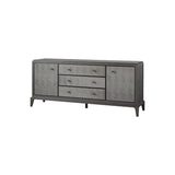 Eccotrading Astoria Cabinet – Macchiato and Faux Grey Shagreen