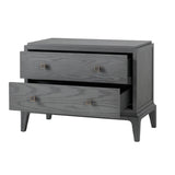 Eccotrading Astoria Large Bedside Table – Graphite Grey