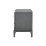 Eccotrading Astoria Large Bedside Table – Graphite Grey