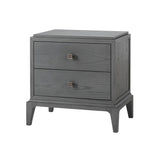 Eccotrading Astoria Small Bedside Table – Graphite Grey