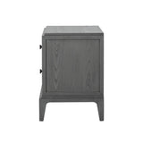 Eccotrading Astoria Small Bedside Table – Graphite Grey