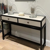 Eccotrading Bertie Console Table - Pumice Leather