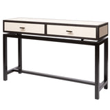 Eccotrading Bertie Console Table - Pumice Leather