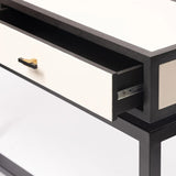 Eccotrading Bertie Console Table - Pumice Leather