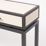 Eccotrading Bertie Console Table - Pumice Leather