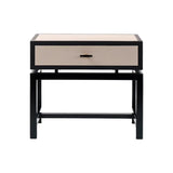 Eccotrading Bertie Side Table - Pumice Leather