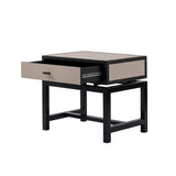 Eccotrading Bertie Side Table - Pumice Leather