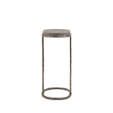 Eccotrading Forge Cocktail Table - Bronze Dorato and Grey Shagreen