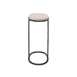 Eccotrading Forge Cocktail Table - Bronze Nera and Pumice Leather