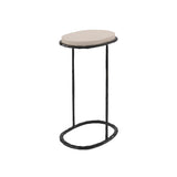 Eccotrading Forge Cocktail Table - Bronze Nera and Pumice Leather