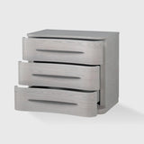 Eccotrading Monroe 3 Drawer Bedside