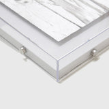 Eccotrading Silver Forest Wall Paper Art – Large