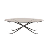 Eccotrading Spike Oval Coffee Table – Bronze Nera