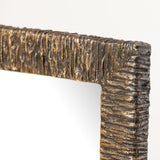 Eccotrading Wode Rectangular Mirror - Bronze Dorato
