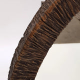 Eccotrading Wode Round Mirror - Bronze Dorato
