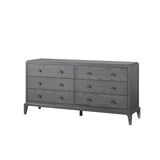 Eccotrading Astoria 6 Drawer Chest – Graphite Grey