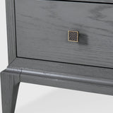 Eccotrading Astoria 6 Drawer Chest – Graphite Grey