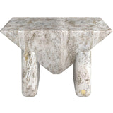 Echo Coffee Table – White Marble Effect