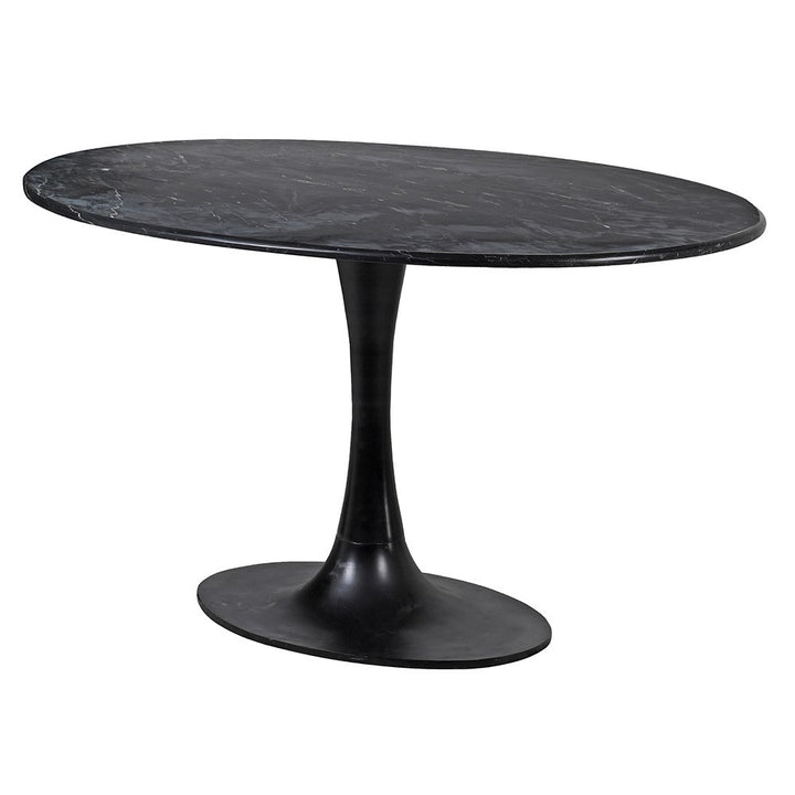 Eclipse Black Marble Dining Table