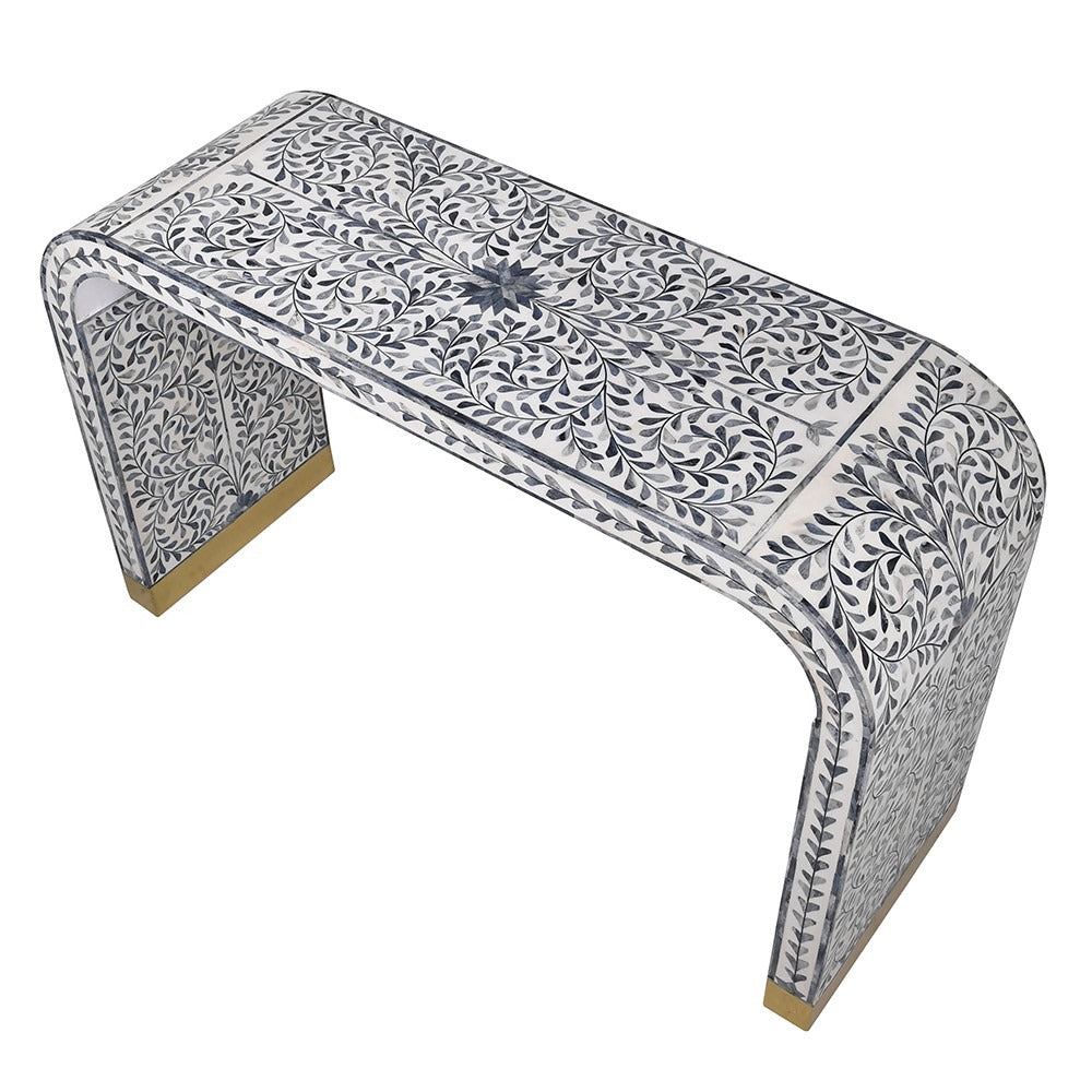 Eden Bone Inlay Console Table