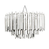 RV Astley Mabel Flush Nickel Ceiling Light – 70cm