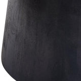 Elias Dining Table – Black Mango Wood