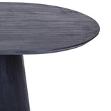Elias Dining Table – Black Mango Wood