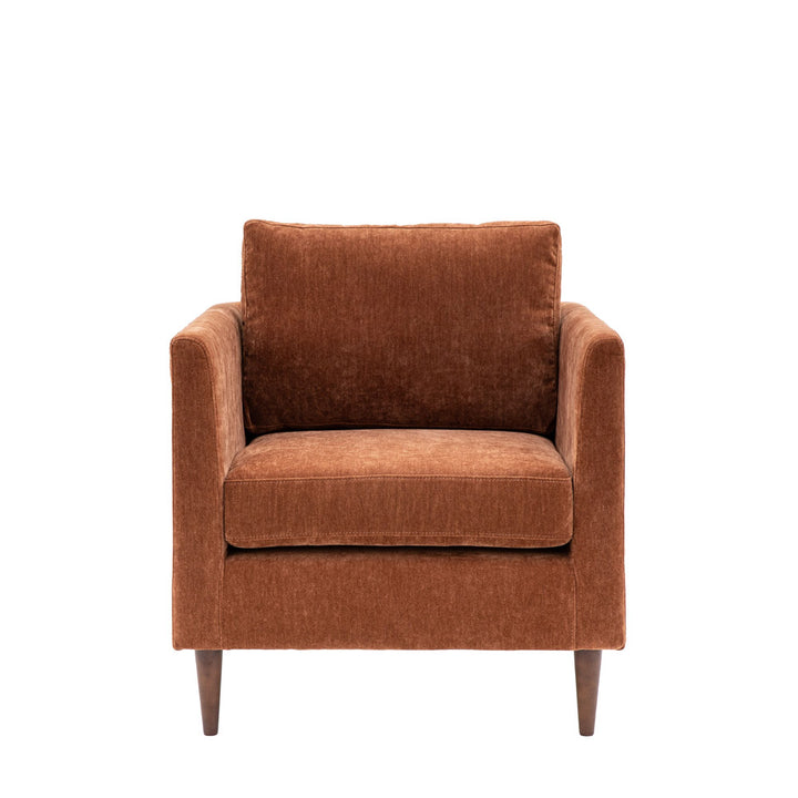 Ember Armchair – Rust