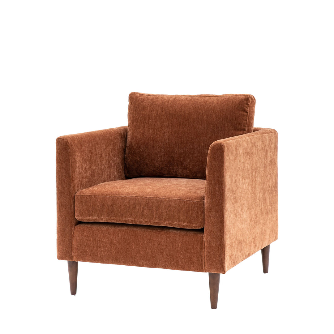 Ember Armchair – Rust