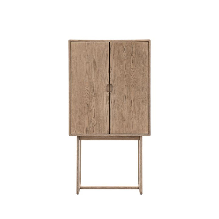 Emerson Cocktail Cabinet – Smoked Oak