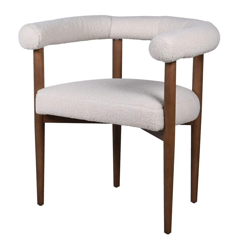 Emilia Boucle Dining Chair