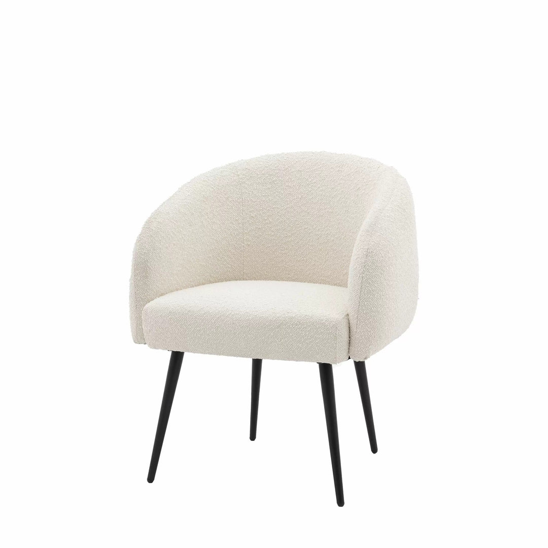 Emmeline Tub Chair – Faux Sheepskin