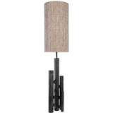 Emmett Tall Lamp in Antique Black (Shade 60)