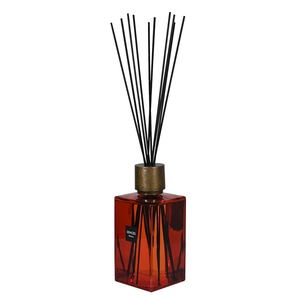 Enormous Amora Sienna Reed Diffuser with Orange Bottle