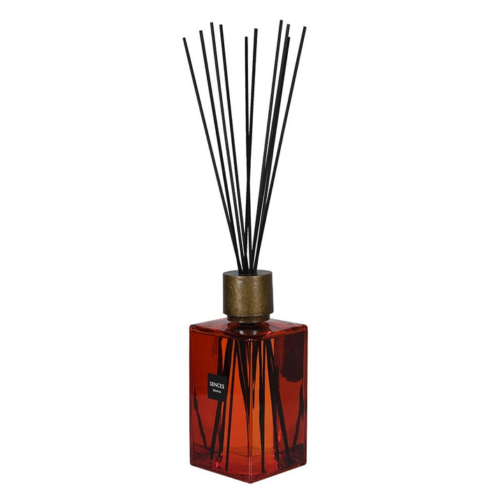 Enormous Amora Sienna Reed Diffuser with Orange Bottle