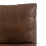 Erasmus Lounger – Brown Leather